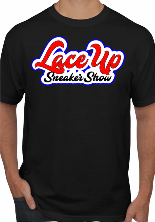 Black Laceupsneakershow Shirt